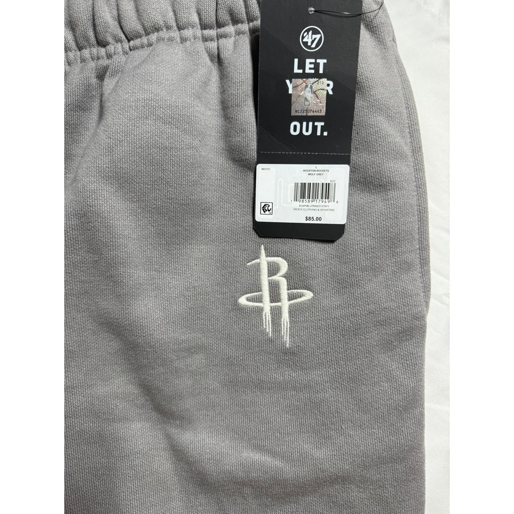 Houston Rockets Gray Sweatpants - Picture 5 of 6